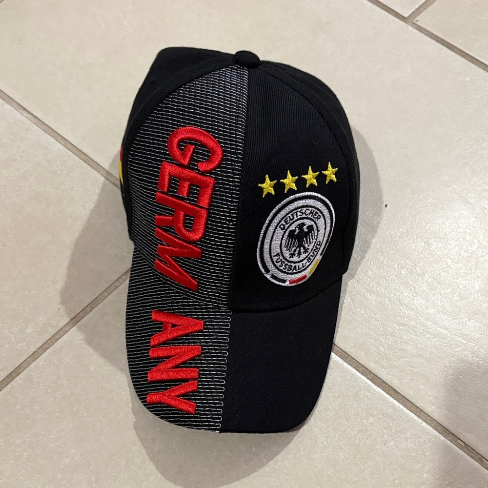 Germany Baseball Cap with Embroidered Patch